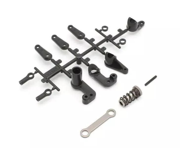 Kyosho UT006GM Servo Saver Set (Gunmetal/ULTIMA)