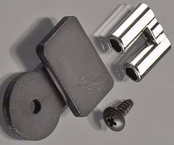 RPM 81223 Slim Twinz Chrome Sedan Exhaust Pipe Associated Yokomo Touring RC