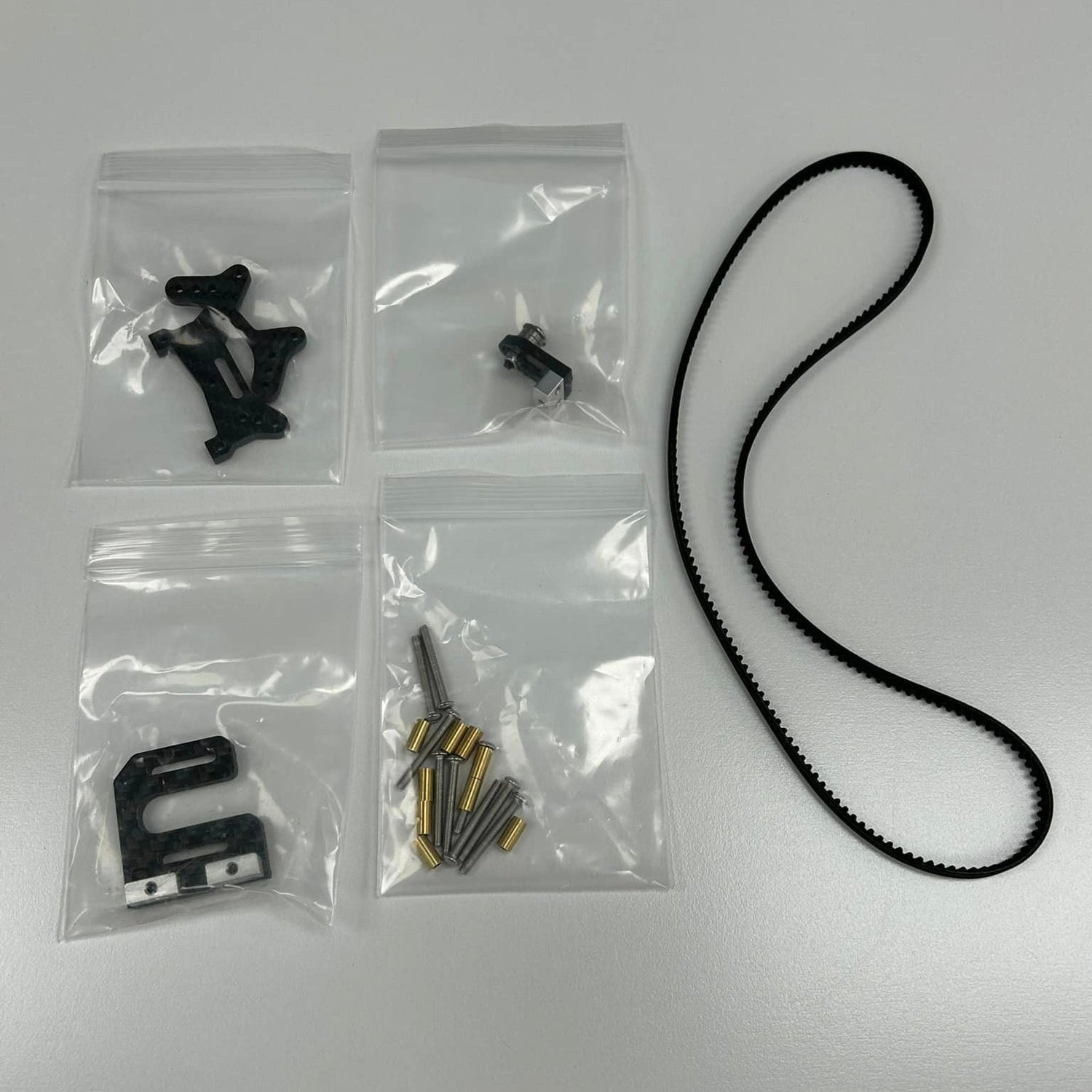 Kit de châssis en fibre de carbone Hobao Epx *EXTENDED*