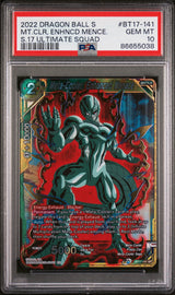 2022 DRAGON BALL SUPER ULTIMATE SQUAD META-COOLER, MENACE #BT17-141 - PSA 10