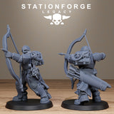 3D Printed Solaris Archers by Stationforge Miniatures