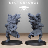 3D Printed GrimGuard Objective Markers by Stationforge Miniatures