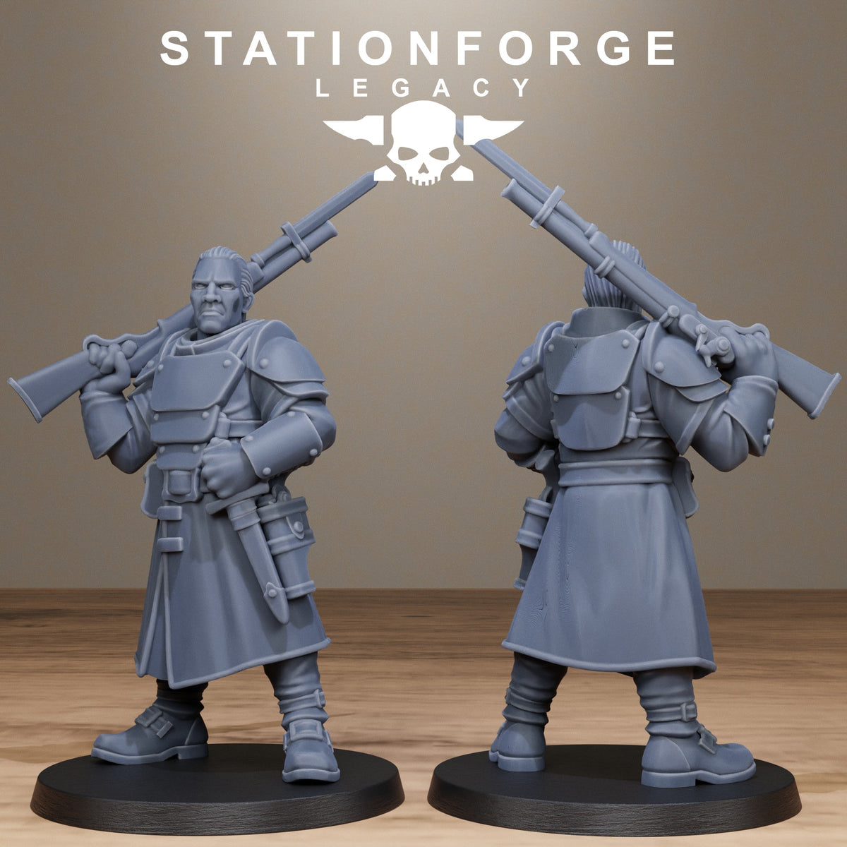 3D Printed Thorncrest Trackers by StationForge Miniatures