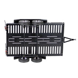 Powerhobby 1/10 CNC Machined Dual Axle Scale Truck Trailer Crawler Black
