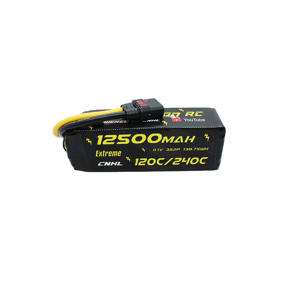 CNHL Innovation RC Extreme Series 120C 11.1V 3S 12500mAh Lipo Battery with QS8 Plug