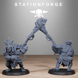 3D Printed Orkaz Tribal Infantry by StationForge Miniatures