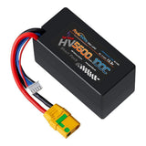 Powerhobby 4s 15.2V 5600MAH 100C HV Lipo Battery XT90 Plug Hard Case SHORT