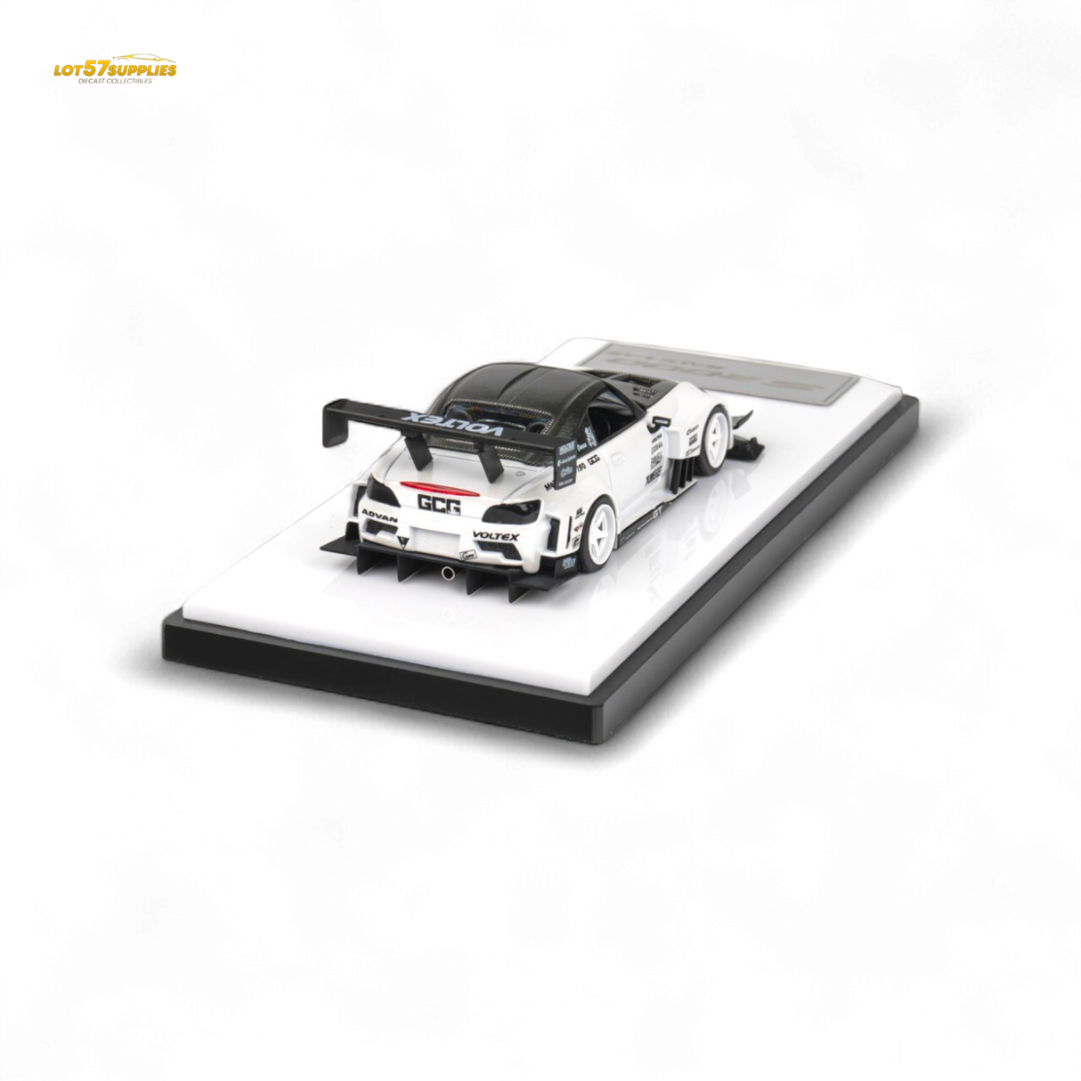 Microturbo Honda S2000 Metallic White 1:64
