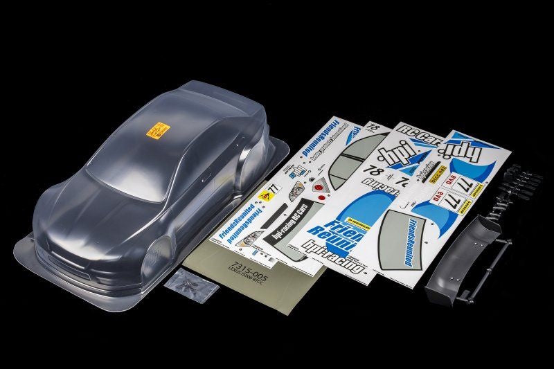 HPI 17516 Lexus IS200 BTCC Clear Body (200mm)