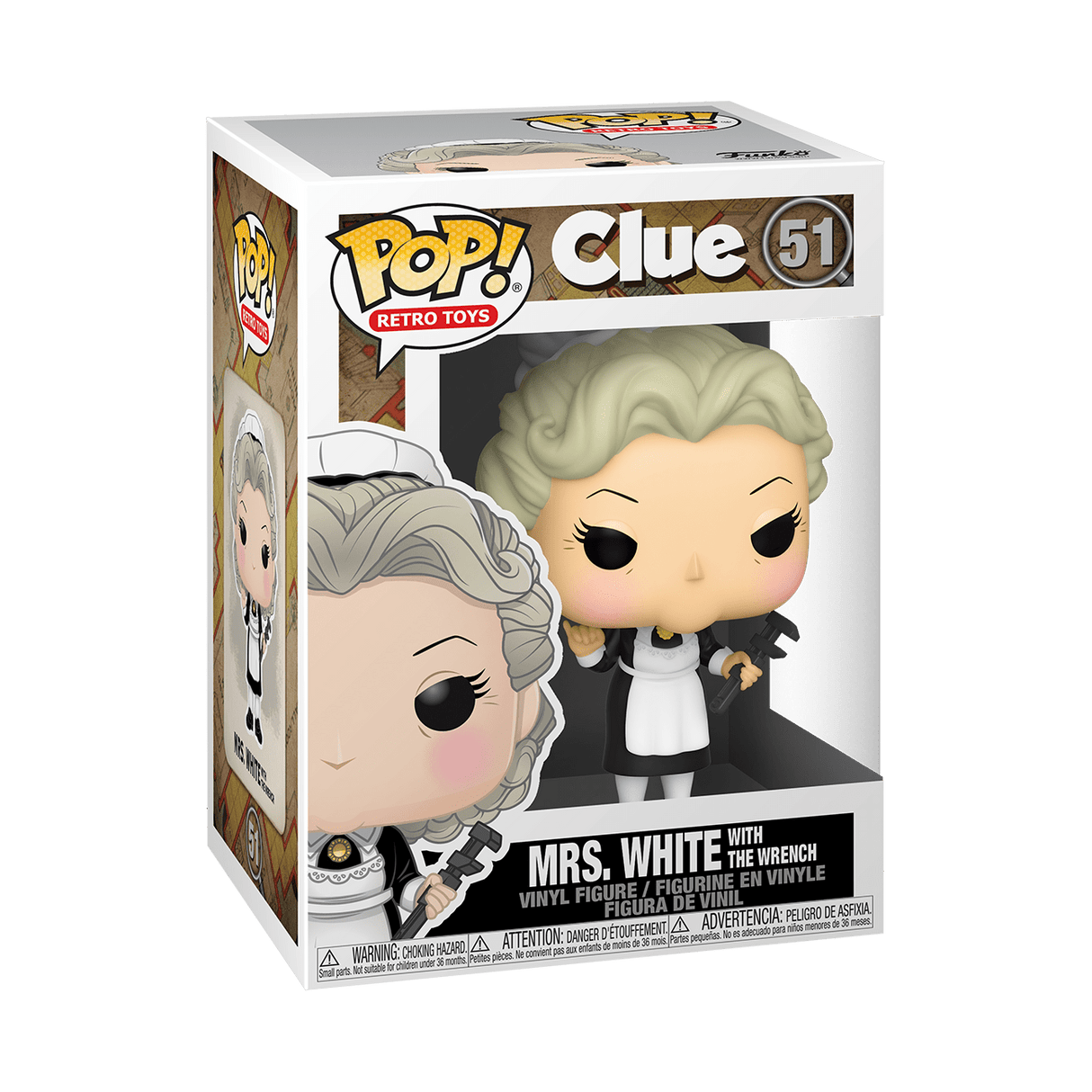POP! Retro Toys: Hasbro - Mrs. White with the Wrench