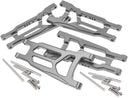 IRonManRc Front & Rear Suspension Arms for Traxxas 1/10 4X4 Slash, Stampede, Rustler 4WD VXL- Replaces Part 3655