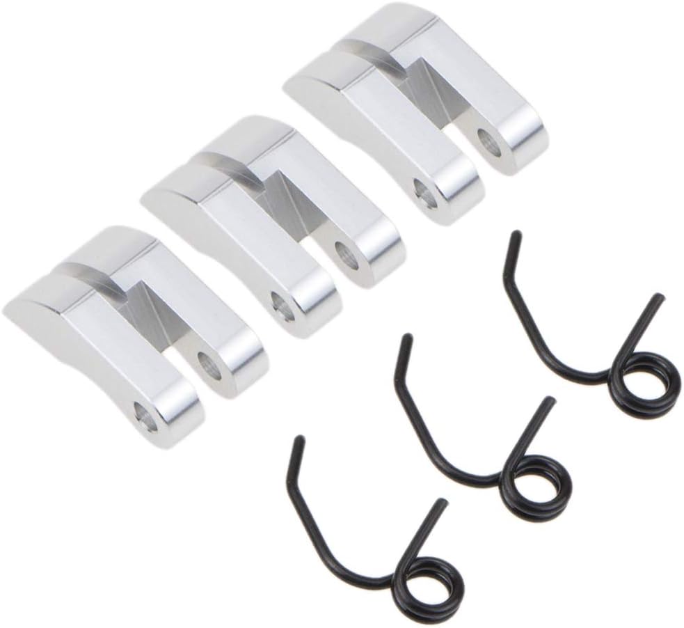 IRonmanRc Aluminum 3 Shoe Clutch & Spring for 1/8 Scale Nitro Engines (Black)