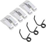 IRonmanRc Aluminum 3 Shoe Clutch & Spring for 1/8 Scale Nitro Engines (Black)
