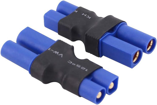 Island Hobby Nut 2pcs Male EC3 to Female EC5 Connector Adapter