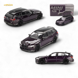 Mini-GT BMW M3 M Performance Touring Daytona Violet 1:64