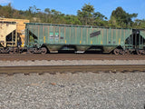 O Scale MWMX Ex CNW Covered Hoppers Patch Decal Set