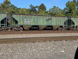 O Scale MWMX Ex CNW Covered Hoppers Patch Decal Set
