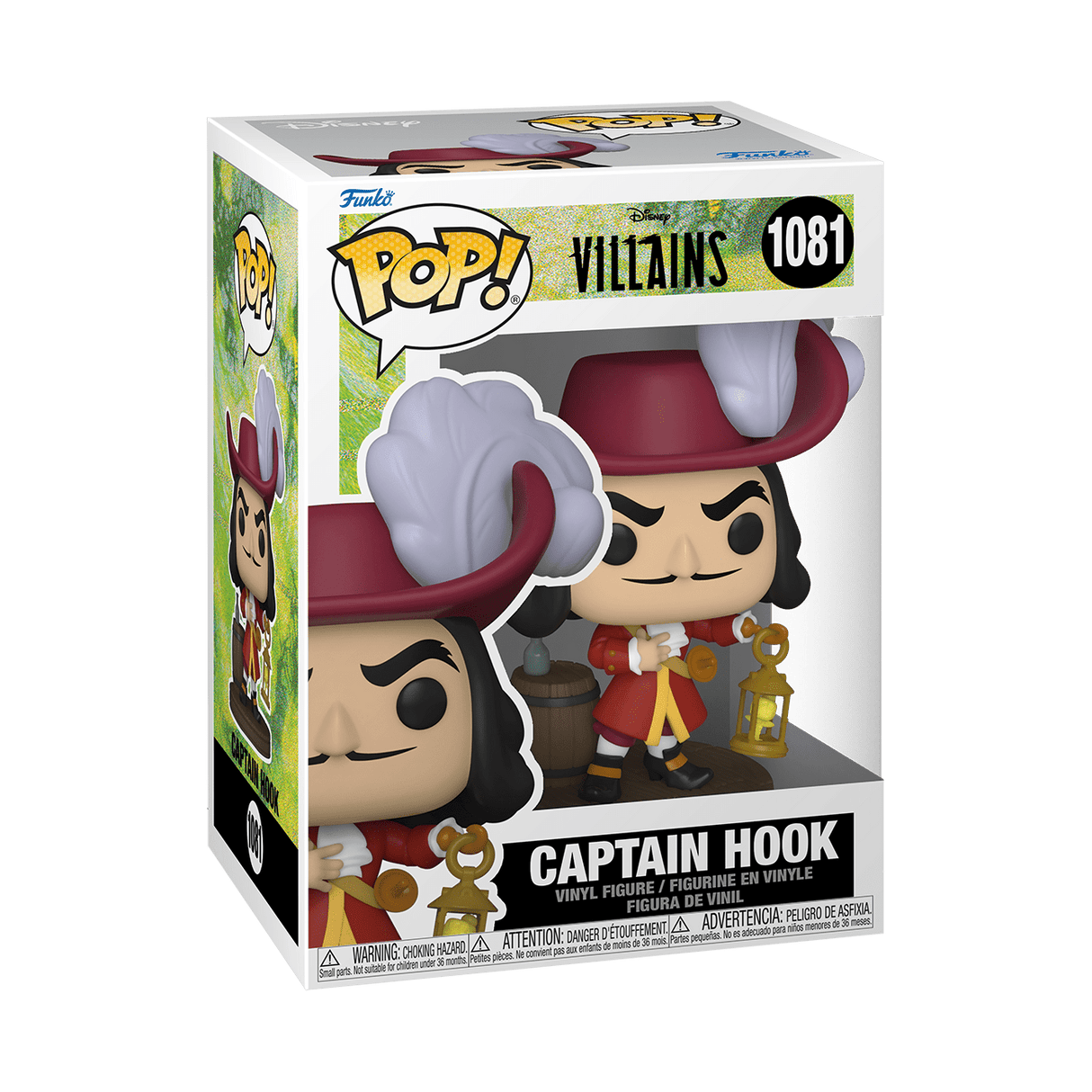 POP! Disney: Villains- Captain Hook