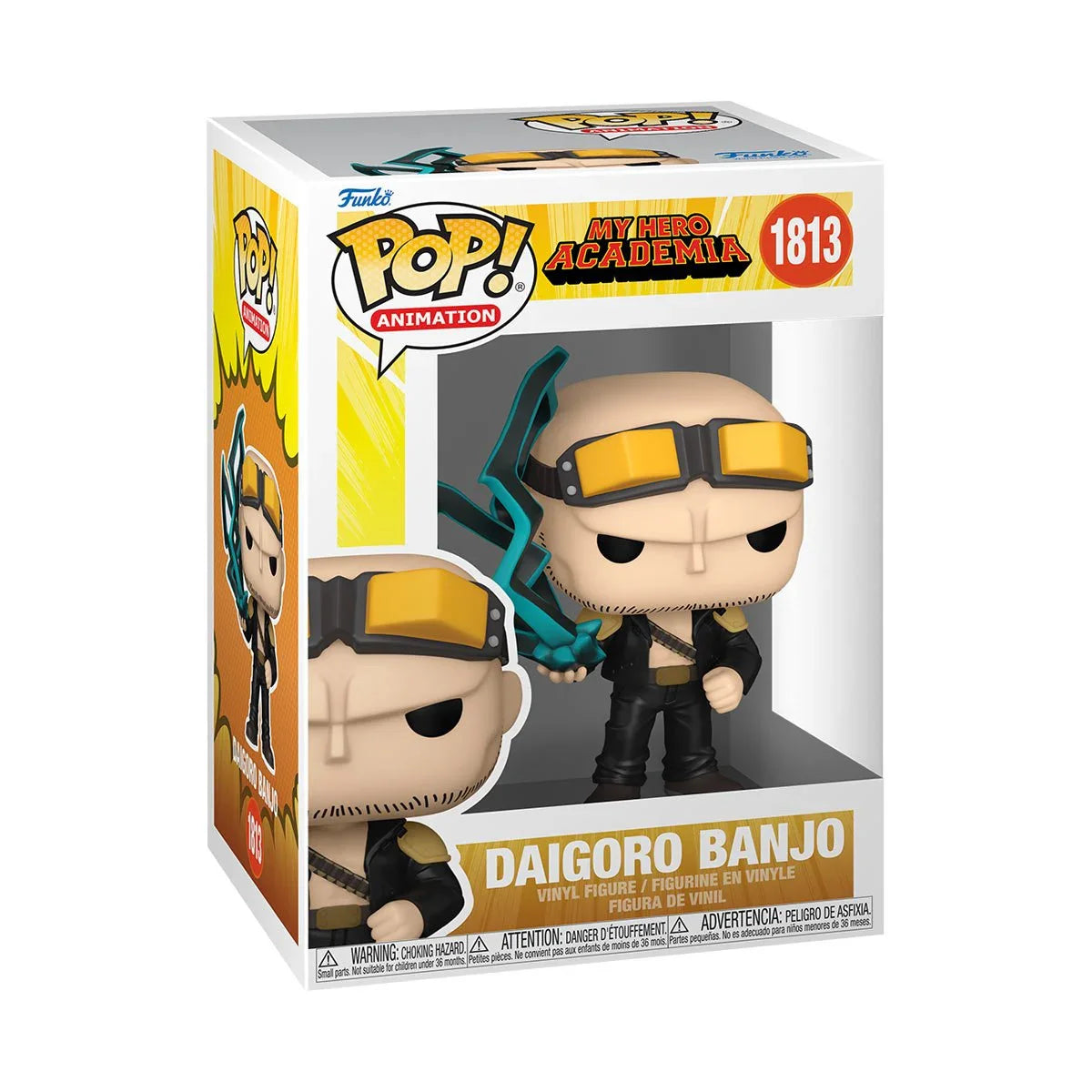 (PRE-ORDER) POP! Animation: MHA- Daigoro Banjo (BkWhp)