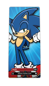 FiGPiN Classic:  Sonic The Hedgehog - Sonic (581)