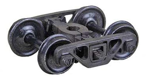 Kadee 582 HO Bettendorf Roller Bearing Caboose Truck/ 33" smooth back wheels