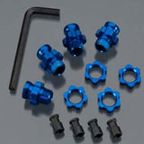 Traxxas 5853X Aluminum 17mm Wheel Adapter Set Stampede Slash Rustler