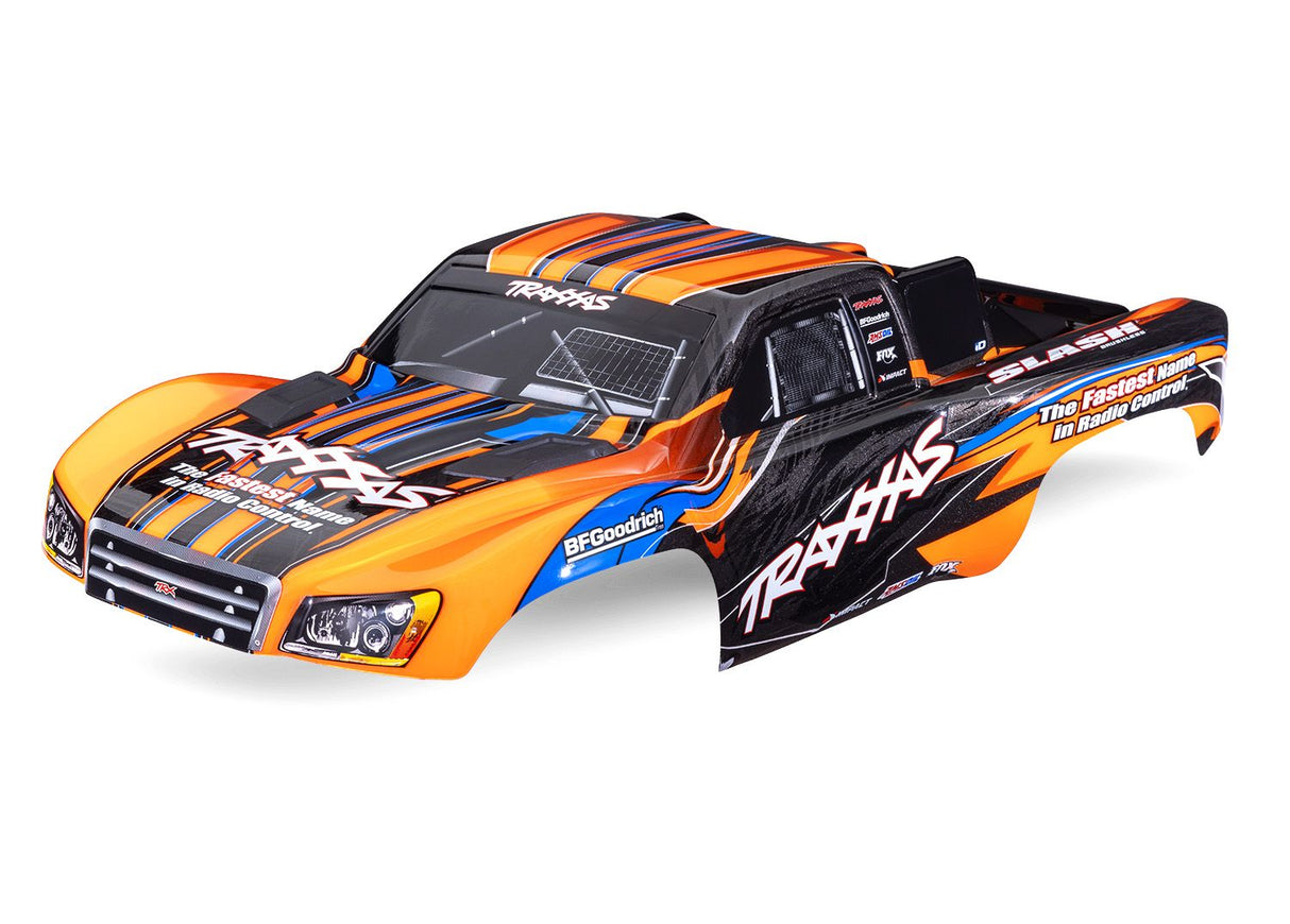 Traxxas 5924-ORNG Slash Orange Clipless Body