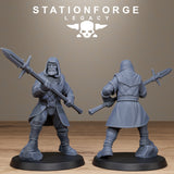 3D Printed Thorncrest Hunters by StationForge Miniatures