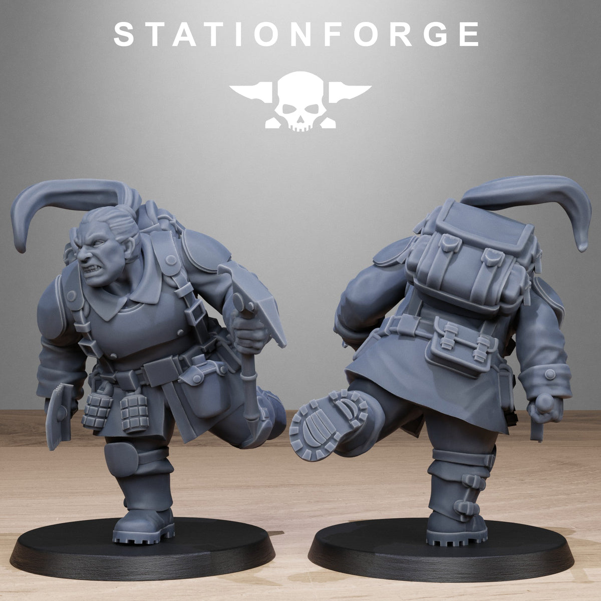 3D Printed FreeGuard Mutant Sisters x10 by StationForge Miniatures (Copy)