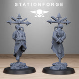3D Printed GrimGuard Objective Markers by Stationforge Miniatures