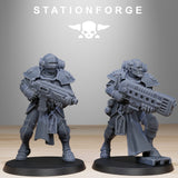 3D Printed Vadalites Brotherhood by StationForge Miniatures