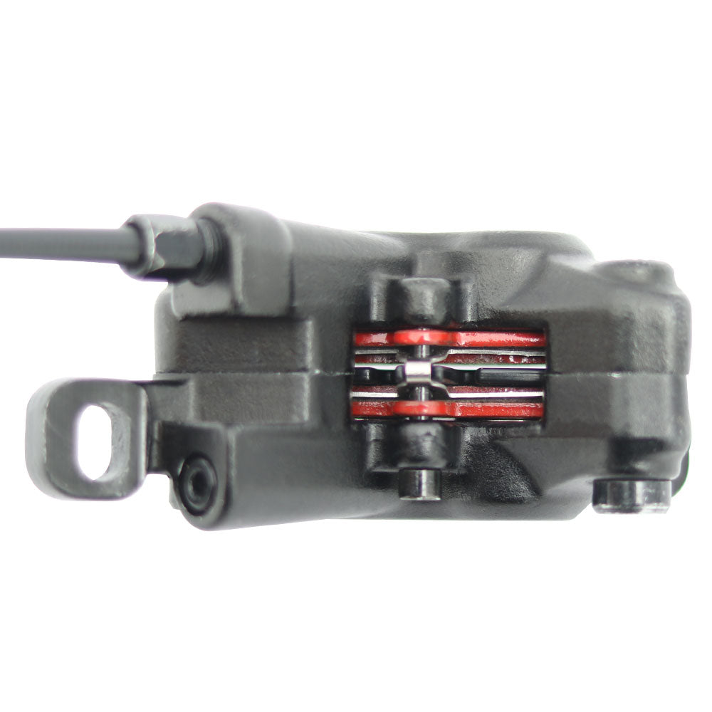 EUNORAU 4-Piston Hydraulic Brake Set with 203MM Disc Rotors