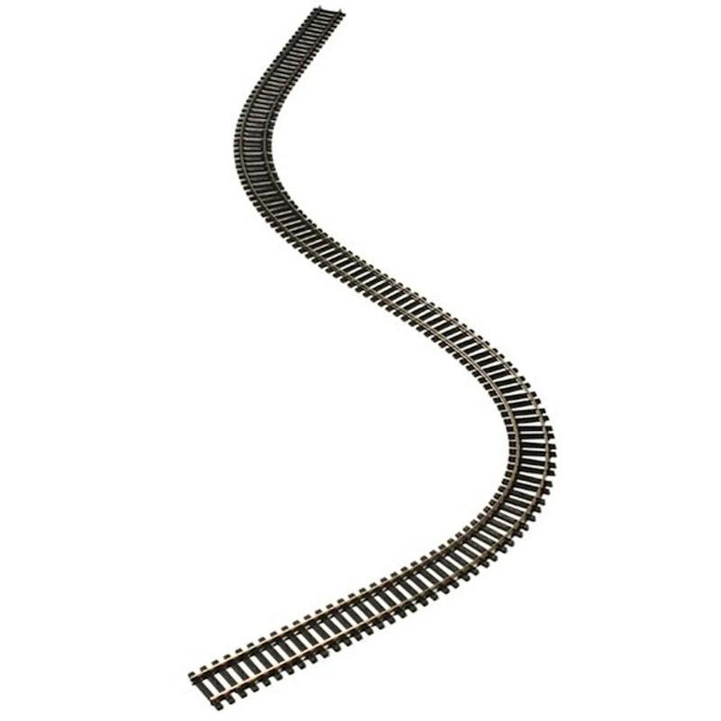 New Atlas N Scale Code 55 (50 Pcs) 30″ Flex Track w/Brown Ties