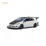 Microturbo Honda Civic Type R FD2 Spoon Sports Metallic White 1:64