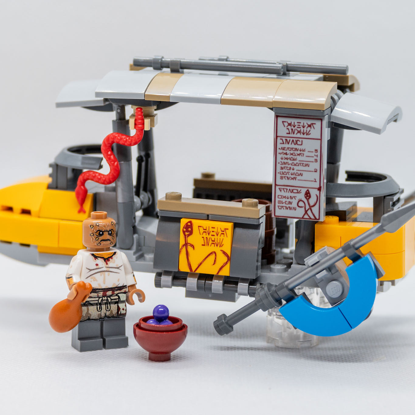 Spherical Rathtar SW Rathtar Meat Food Skiff Set made using LEGO parts - B3 Customs ...