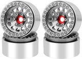 IRonManRc Aluminum 1.9 Beadlock Wheels Rims for 1/10 RC Crawler TRX4 SCX10 ETC