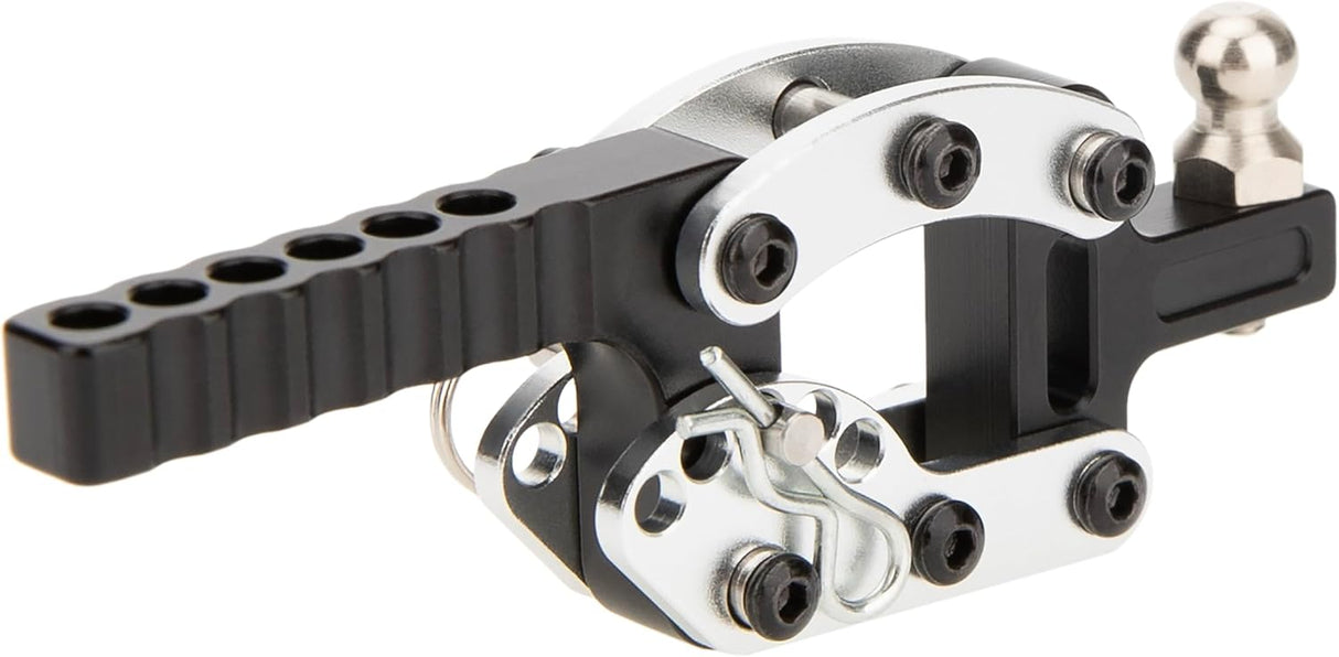 IRonManRc 1/10 RC Trailer Hitch, RC Tow Hook Drop Hitch Receiver for Axial SCX10 Traxxas TRX4
