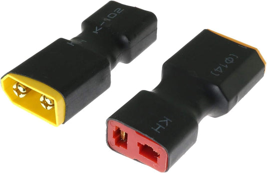 IRonManRc XT60 Male To DEANS Female Wireless Adapters (2) PACK