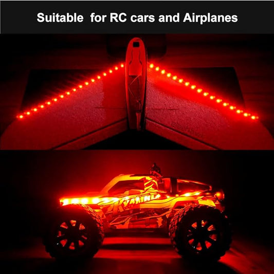 ISLANDHOBBYNUT RED LED Light Strip for RC ( RED ) PART# A584F