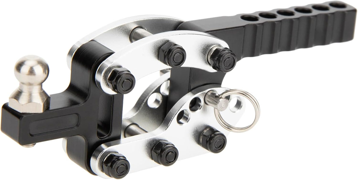 IRonManRc 1/10 RC Trailer Hitch, RC Tow Hook Drop Hitch Receiver for Axial SCX10 Traxxas TRX4