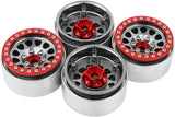 IRonManRc Aluminum 1.9 Beadlock Wheels Rims for 1/10 RC Crawler TRX4 SCX10 ETC