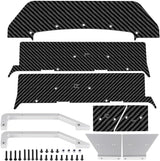 IRonManRc 1/8 Arrma Vendetta 3S BLX, Carbon Fiber KIT Front Rear Splitter, Chassis Side Skirts, Rear Fender Flares