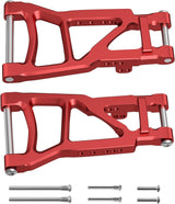 IRonManRc RED Rear Aluminum Suspension A-Arms 1/10 Slash Rustler