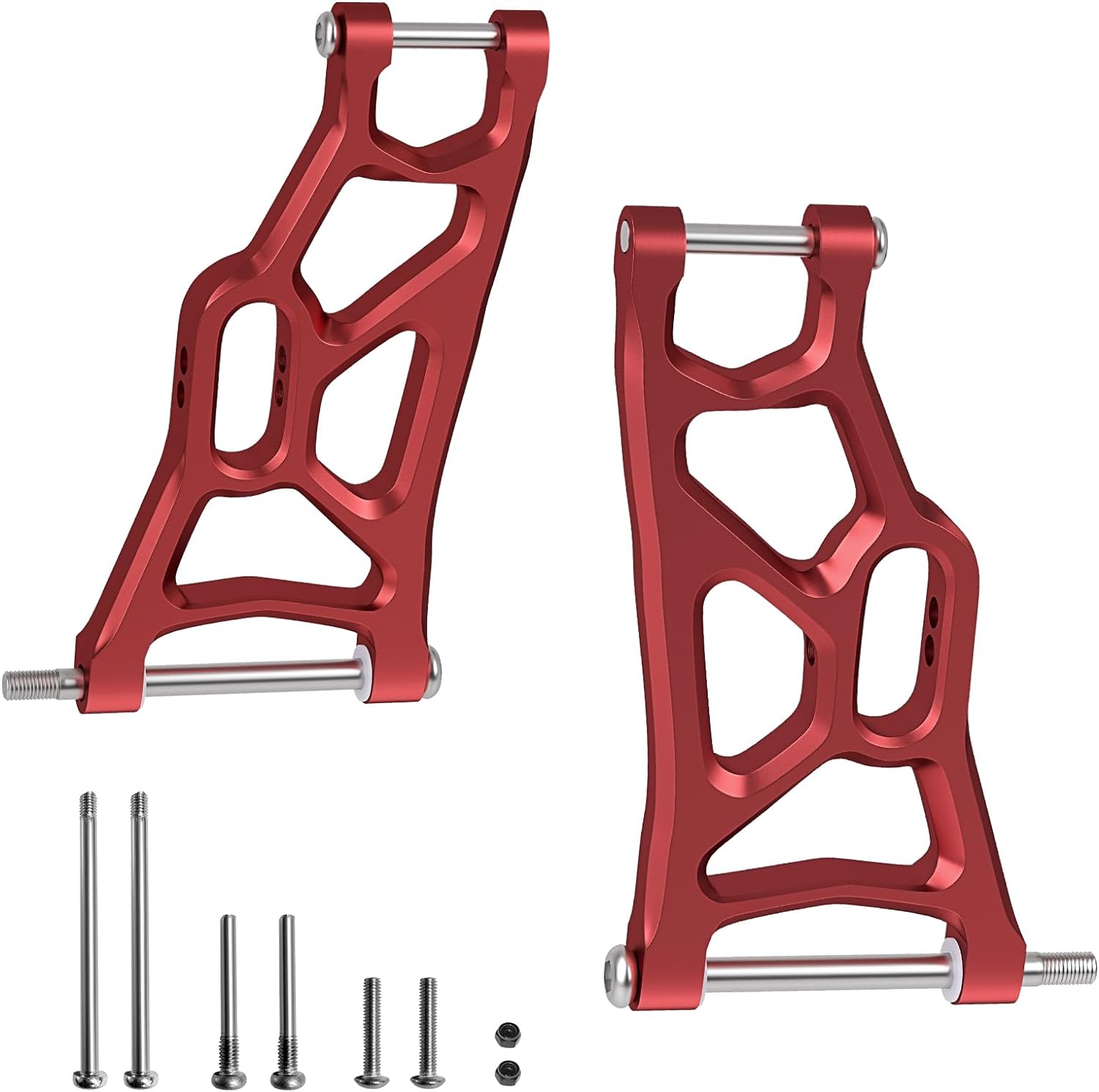 IRonManRc RED Front Aluminum Suspension A-Arms Set 1/10 Slash 2WD