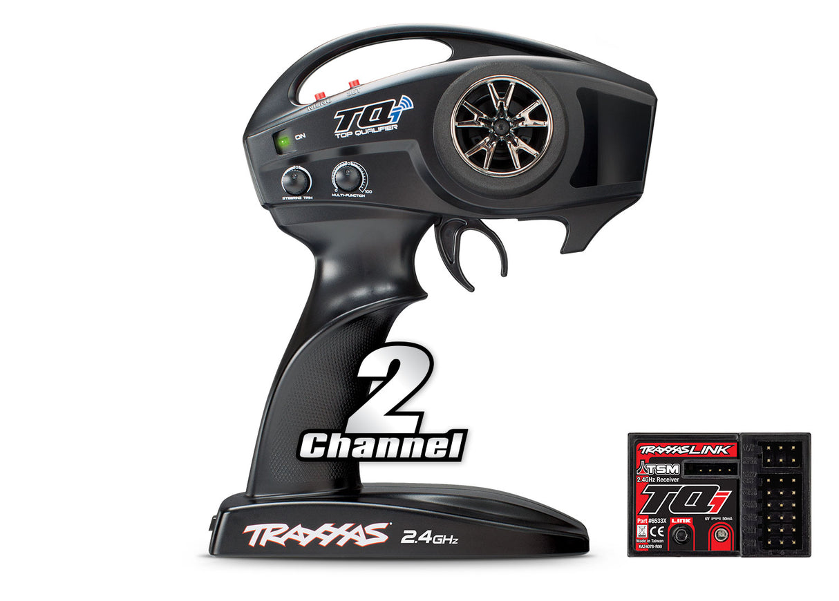 Traxxas 6509A 2-Ch TQi 2.4 GHz Transmitter with TSM Receiver