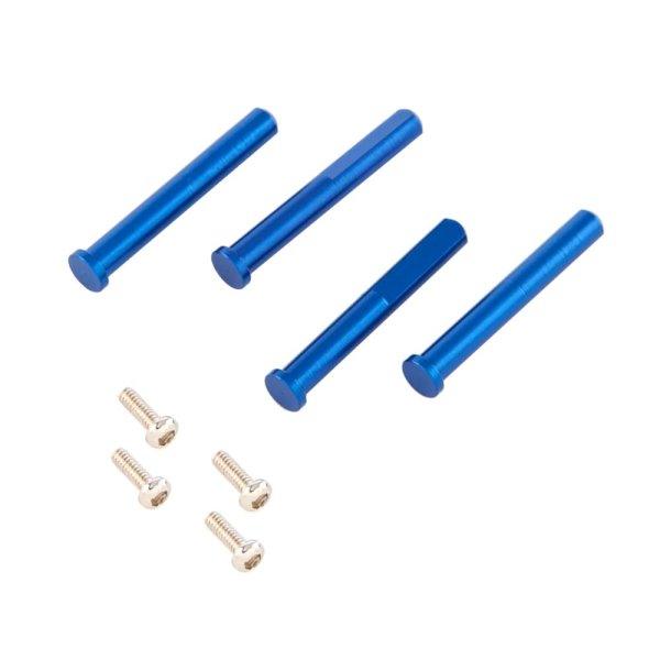 Traxxas 6633X Main Shaft w/ 1.6x5mm Screws Blue-Anodized Latrax Alias