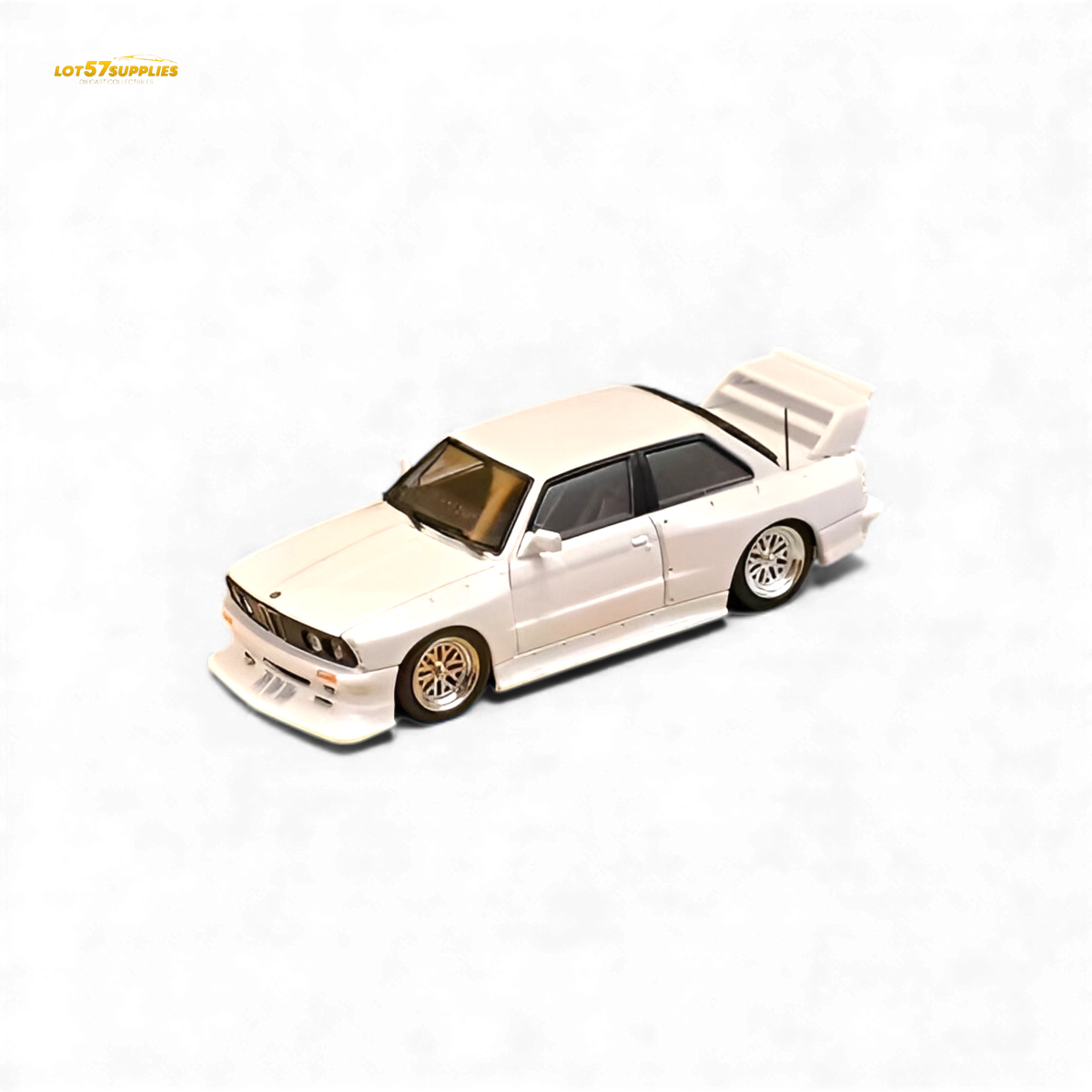 SW BMW E30 M3 LTO Modified - White 1:64 – Island Hobby Nut