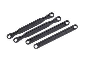 TRAXXAS 6748-BLK CAMBER LINK SET PLASTC F/R BLK