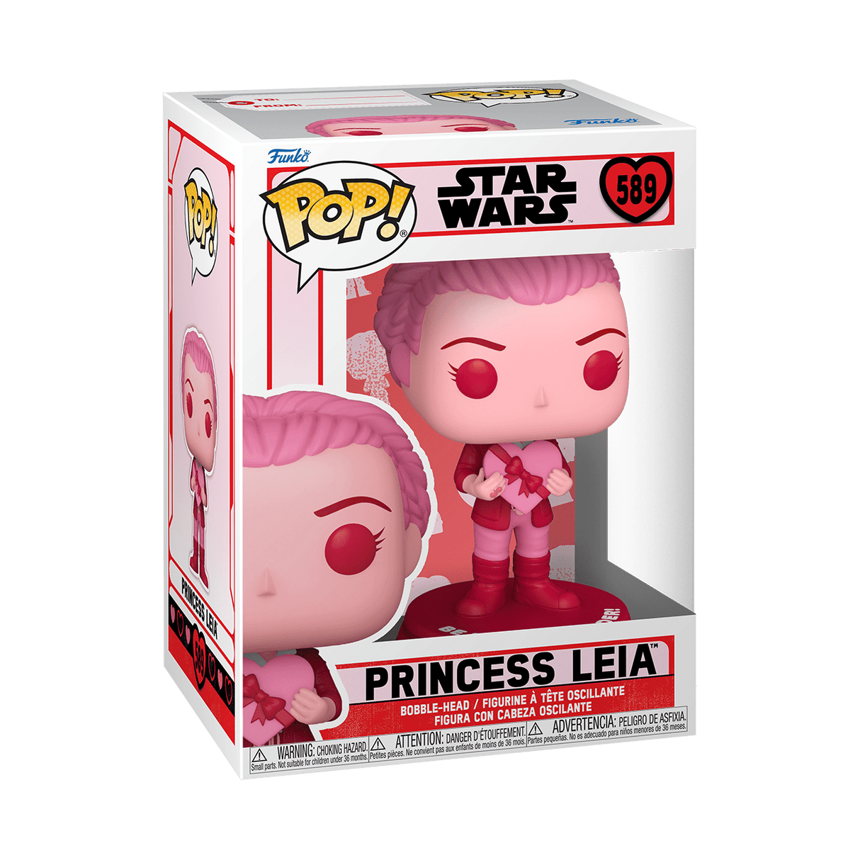 POP! Star Wars: Valentines S3- Princess Leia