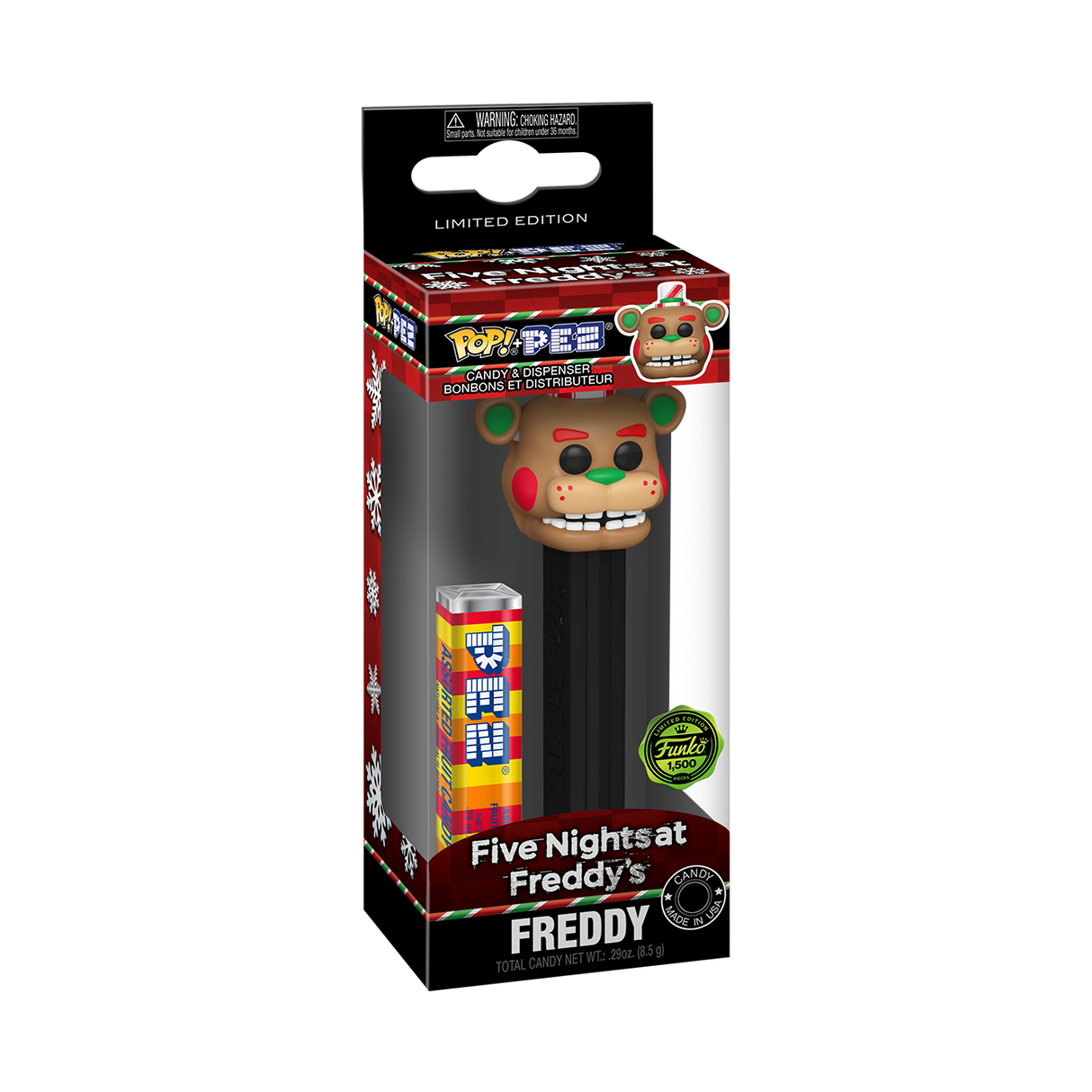 POP! PEZ: FNAF - Freddy (Holiday)